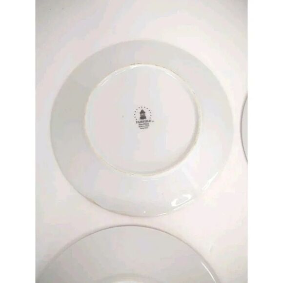 Set of 4 Fairfield Vanessa Fine China 7-3/8" Salad or Bread Plate - Picture 10 of 16